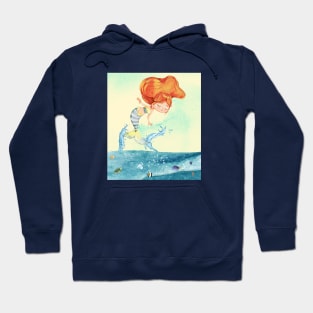 Mermaid Girl (W-2) Hoodie